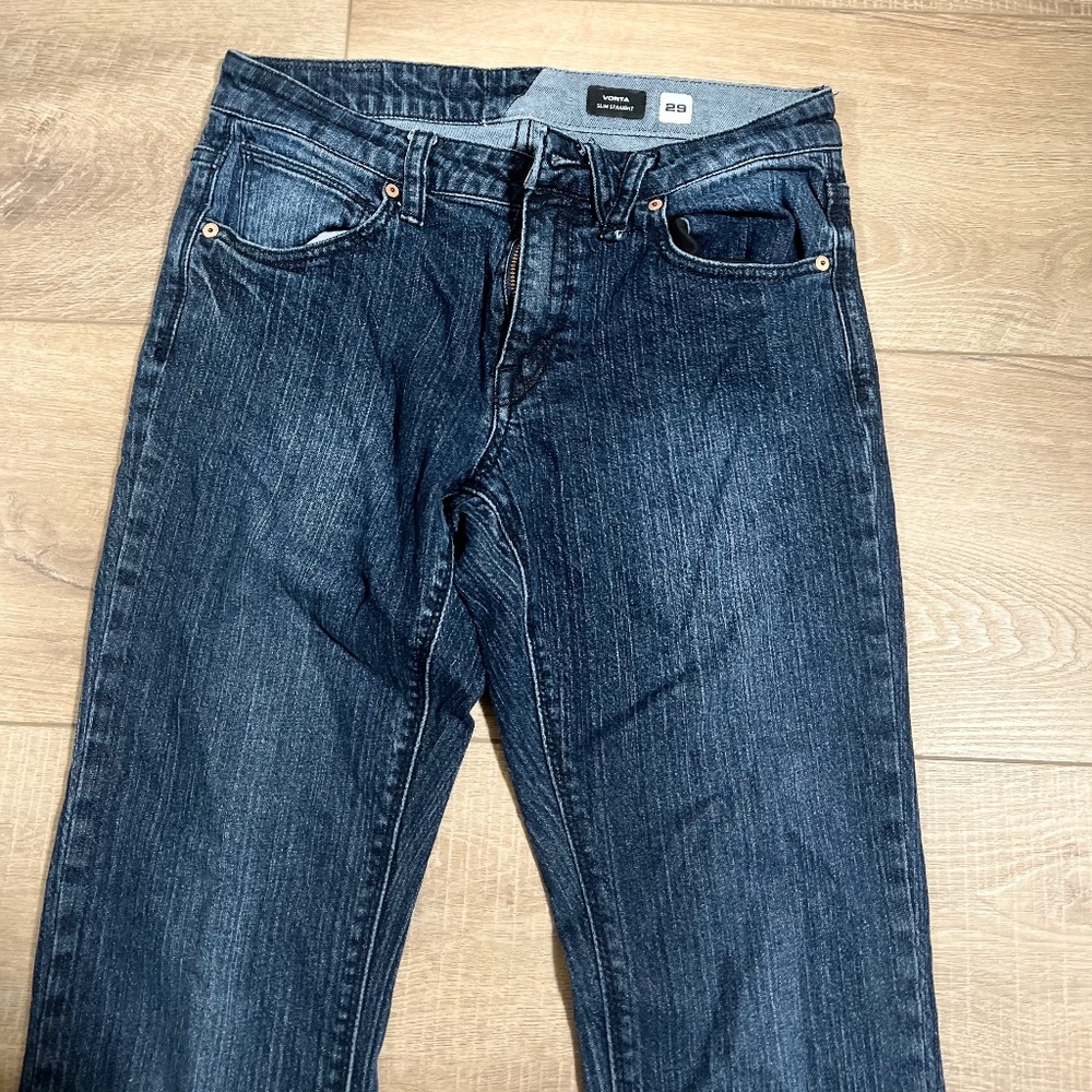 Volcom Men's Jeans 29 Slim Straight